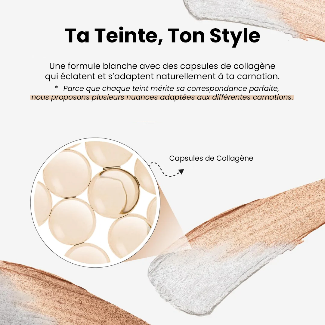 2-i-1 foundation med integreret børste