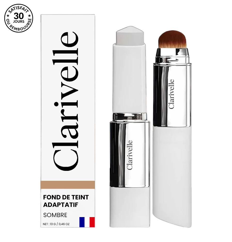 2-i-1 foundation med integreret børste