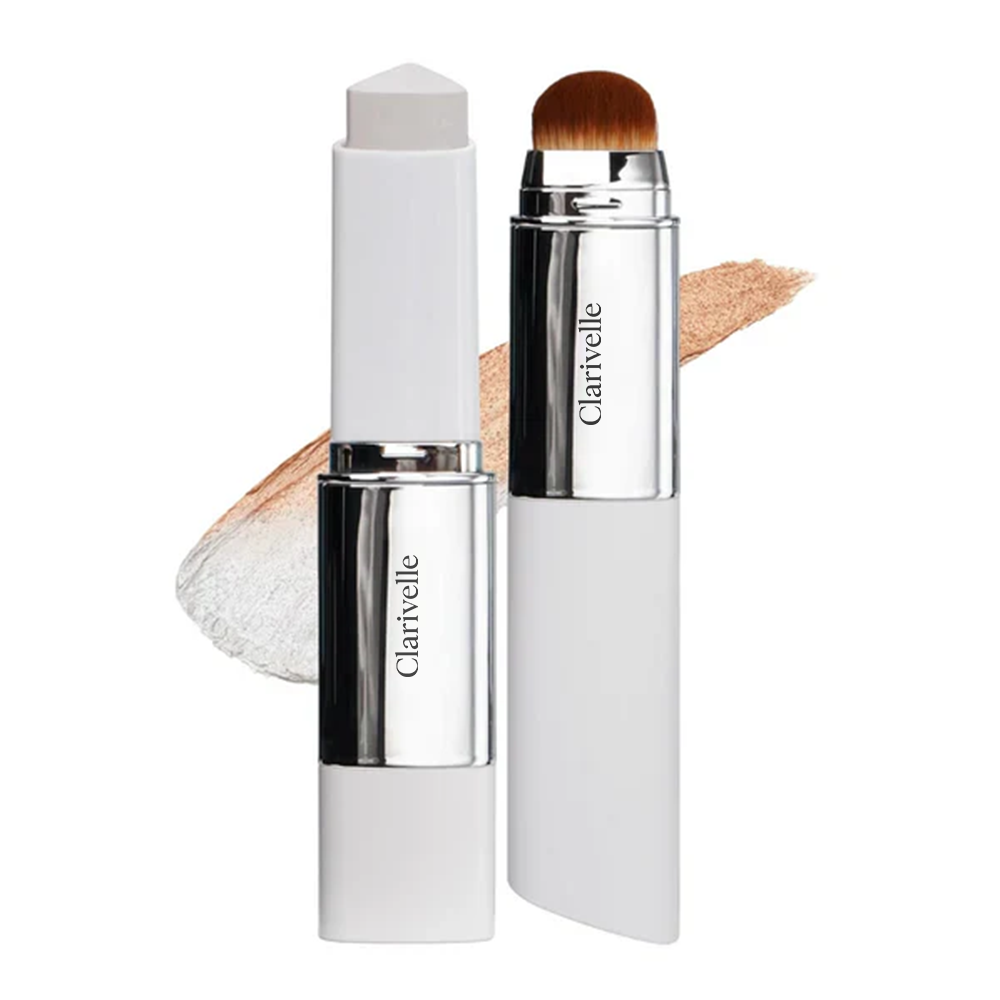 2-i-1 foundation med integreret børste